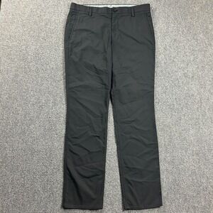 Kit & Ace Pants Mens‎ 34x32 Black Chino Casual Straight Leg Adults